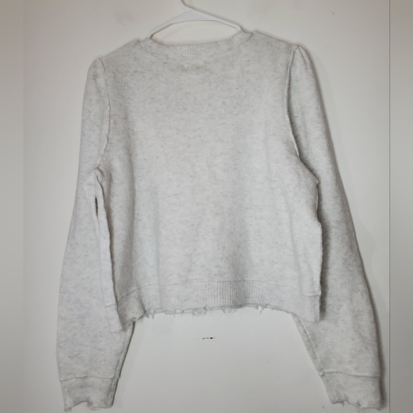 NWT Aerie Cropped Puff Sleeve Super Soft Stretchy Sweater Size Extra Large - Picture 6 of 9